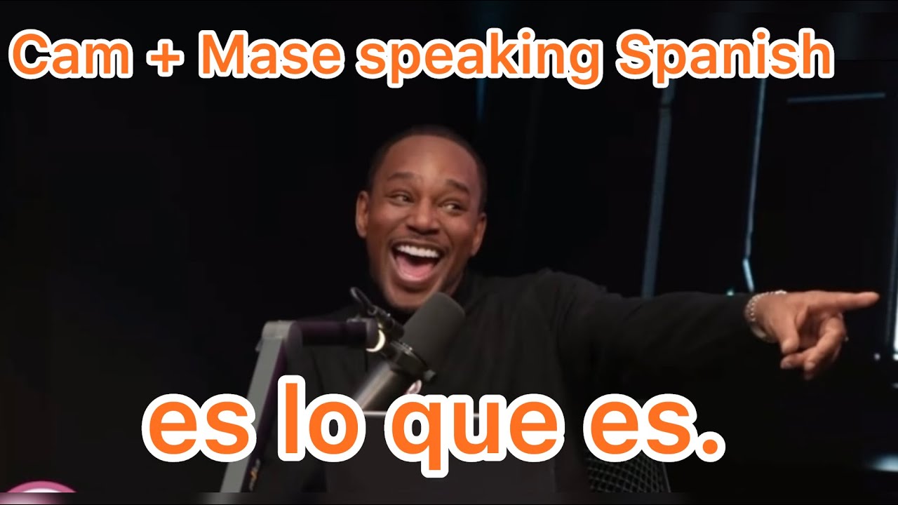 Camron + Mase speaking Spanish 😳 YouTube