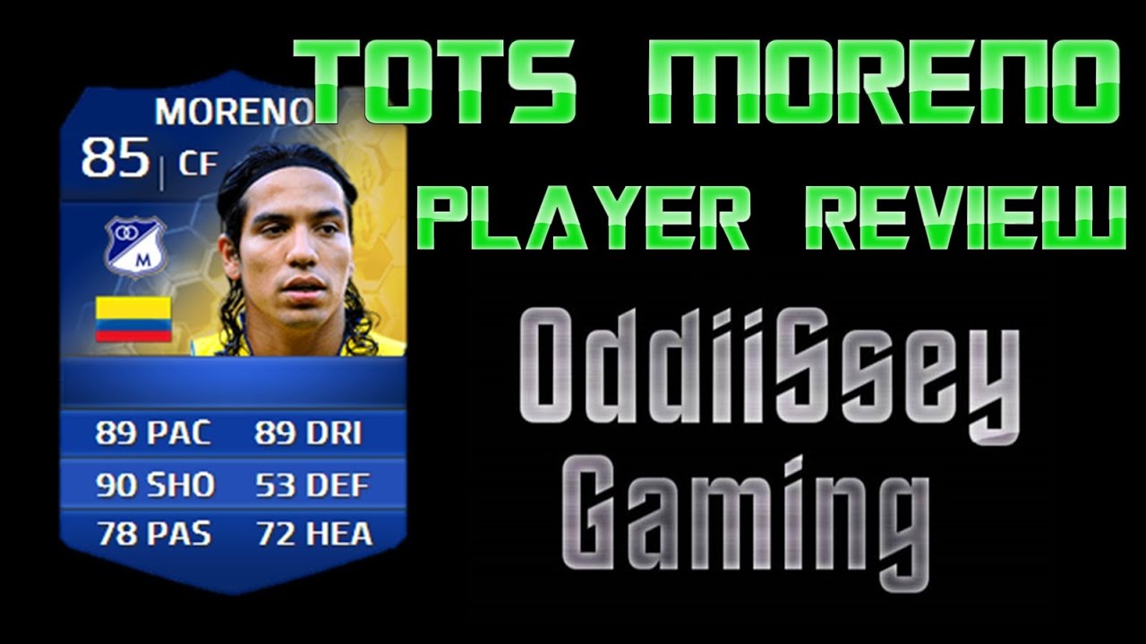 Fifa 14 TOTS Moreno 85 Rated ll Co-op Player review