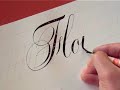 How to Write Copperplate