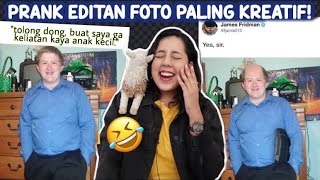 THE FUNNIEST Photo Editing PRANK!!! (Again)