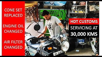 Himalayan Cone Set Issue resolved?  Servicing Himalayan at 30,000 kms at HDT Customs