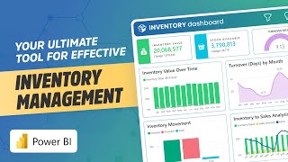 takeover inventory control in power bi with inventory management dashboard