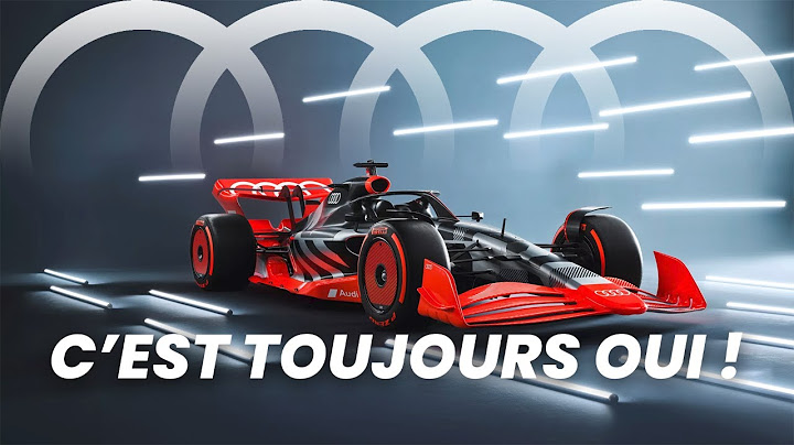 Audi va bien arriver en F1 en 2026 !