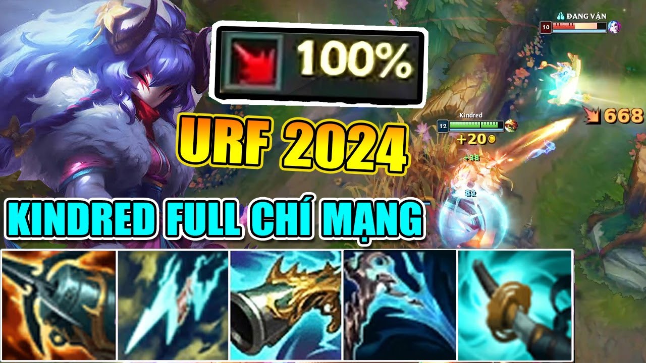 10 PHÚT 22 XÁC ??? KINDRED FULL CHÍ MẠNG BÁ CỠ NÀO TRONG URF 2024
