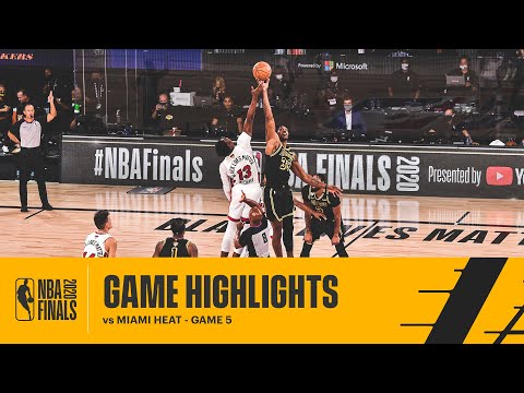 HIGHLIGHTS | Los Angeles Lakers vs Miami Heat