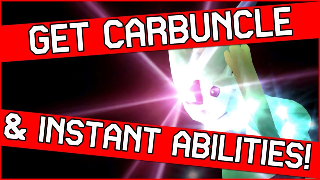 Final Fantasy 8 Remaster   How to get Carbuncle and teach instant abilities