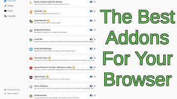 Awesome Browser Addons You Aren