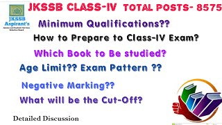Best Booklist for Class IV Exam||Jkssb class IV Exam Pattern || How to prepare for this exam?