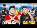 Dj alok vs kairos 4 vs 4 as gaming vs noob sunny who will win   garena free fire