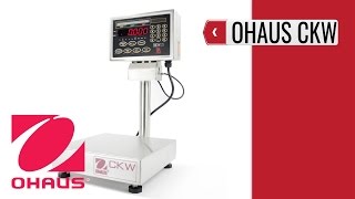 Ohaus Ckw Food Services Scale Product Video Presentation