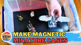 Make Your Own MAGNETIC Figure Case