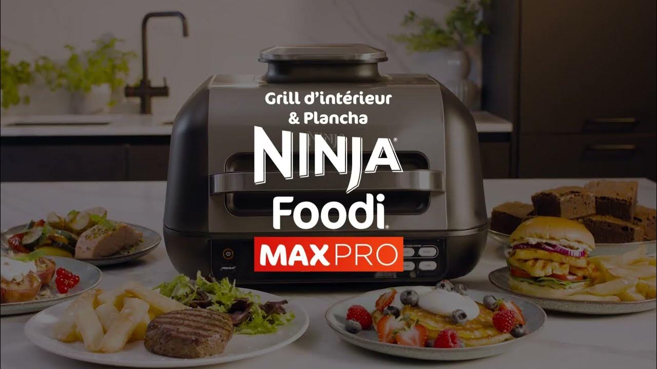 Grill viande d'intérieur & Plancha Foodi Max Pro 2460W Noir/Inox - NINJA -  AG651EU 