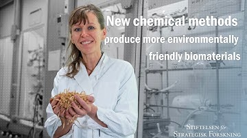 Fewer chemicals in biomaterial production