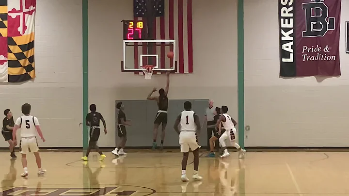 Donadio basket John Carroll/Boys Latin basketball ...