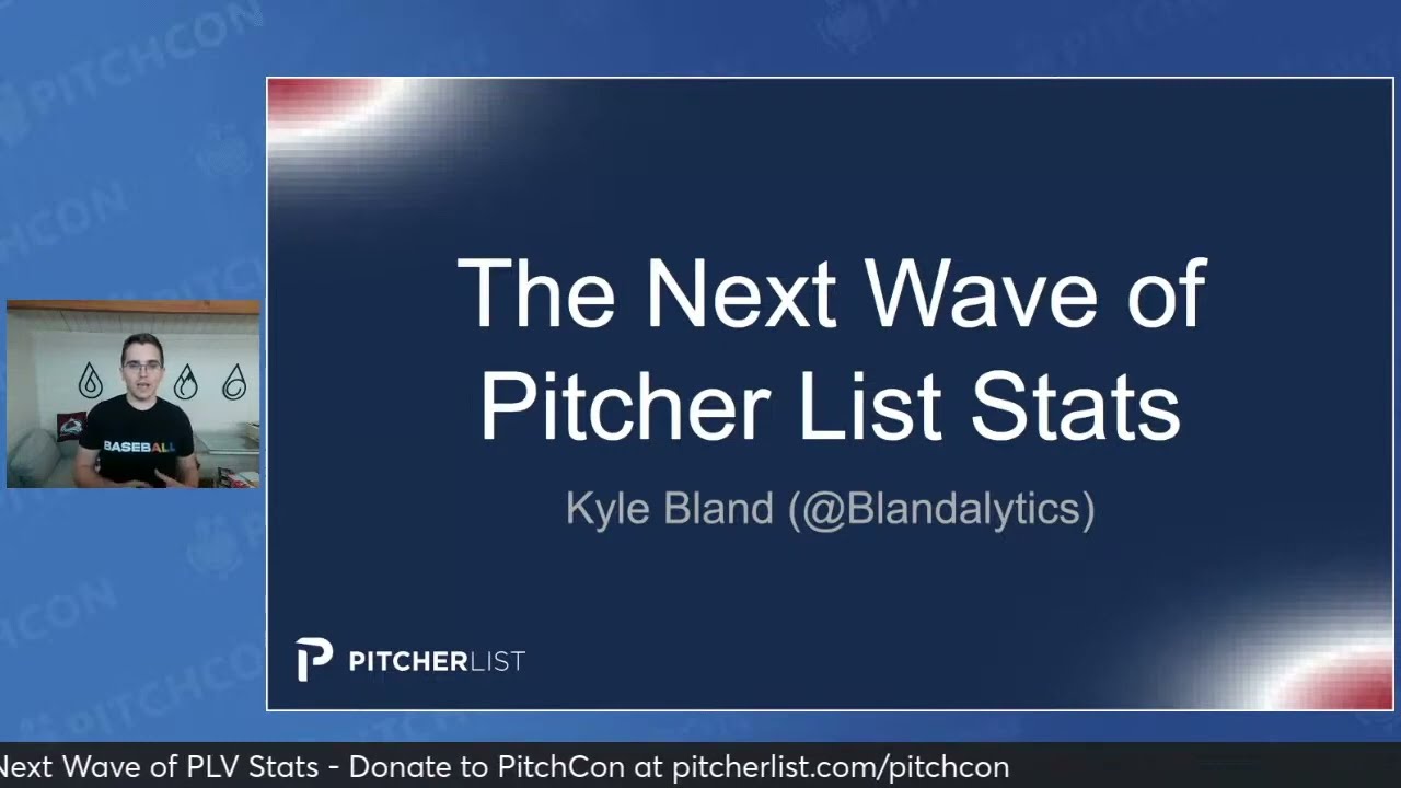 The Next Wave of PLV Stats | PitchCon 2024