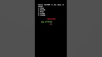 Rounding off Decimals