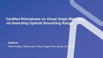 KDD 2024 - Certified Robustness on Visual Graph Matching