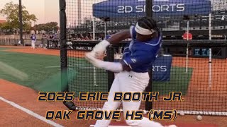 TOP 2026 PLAYER IN MISSISSIPPI! Eric Booth Jr. has the tools to play at the next level!