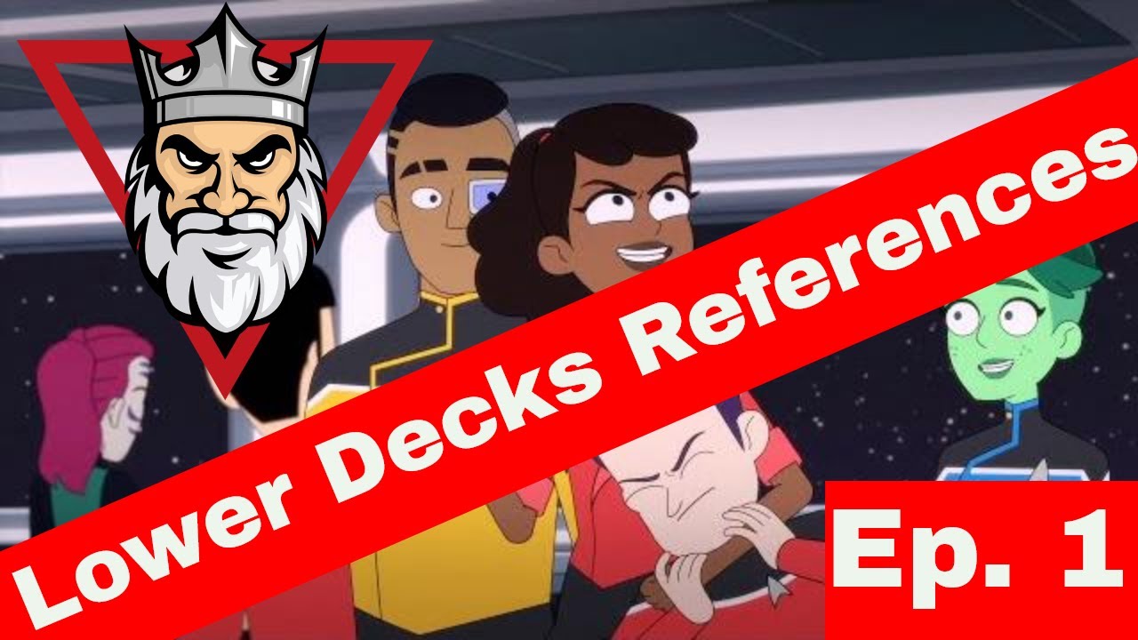 Star Trek Lower Decks - Episode 1 "Second Contact" Easter Eggs and References.