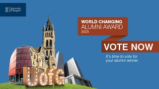 The World Changing Alumni Award 2023 | Vote for Your Winner