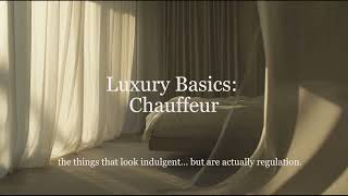 Luxury Basics: Why a Chauffeur Is Actually Nervous System Regulation | Soft Essentials screenshot 4