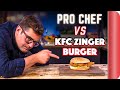 CHEF RECREATES THE KFC ZINGER BURGER... But can he also make it VEGAN?? | Sorted Food