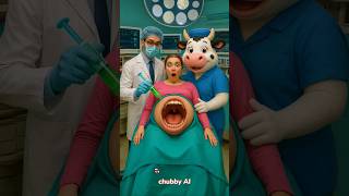 Evolution of doctor: doctor with cow nurse in hospital🥰 chubby AI✅ #shorts #cute #cats #love