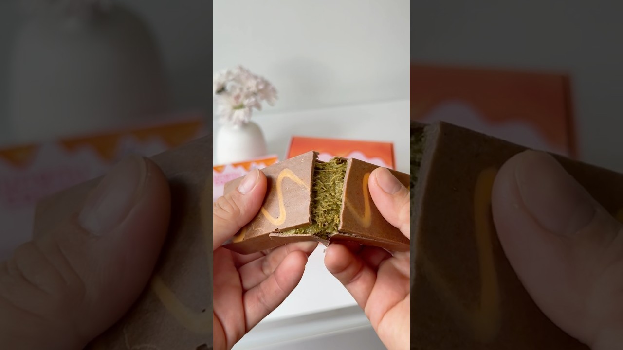 Mini Thai tea Dubai Chocolate🤤🫠🫠 