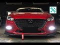 Mazda 3 / CUSTOM front GRILLE installation 🛠 😎