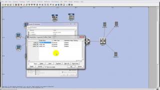OPNET TP SCENARIO IP : FTP,HTTP part1