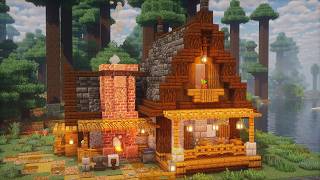How to Build a Cozy Medieval Blacksmith House in Minecraft