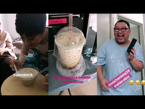 Michael Ang suka Janna Nick belanja Cendol Durian sebab tido kat set Coffee Prince tadi