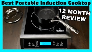 The BEST Portable Induction Cooktop  Duxtop Professional 1800 Watt Burner Review