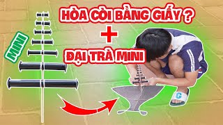 Thả combo diều đại trà mini cõng sáo hòa còi giấy và cái kết | Trò Mèo TV