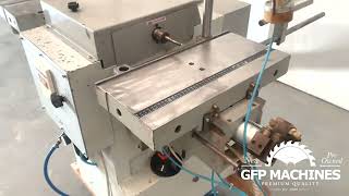 360 of the Paolini Bacci Double Table Slot Morticer | GFP Machines