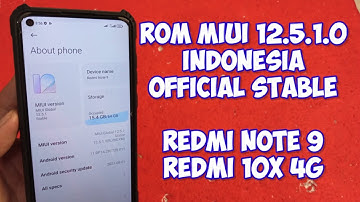 CARA INSTAL ROM MIUI OFFICIAL INDONESIA STABLE ANDROID 11 | REDMI NOTE 9 MERLIN