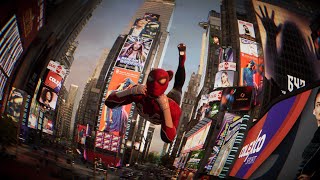 Marvel's Spider-Man 2 - Zero Assist Web-Swinging Gameplay (Real Physics)
