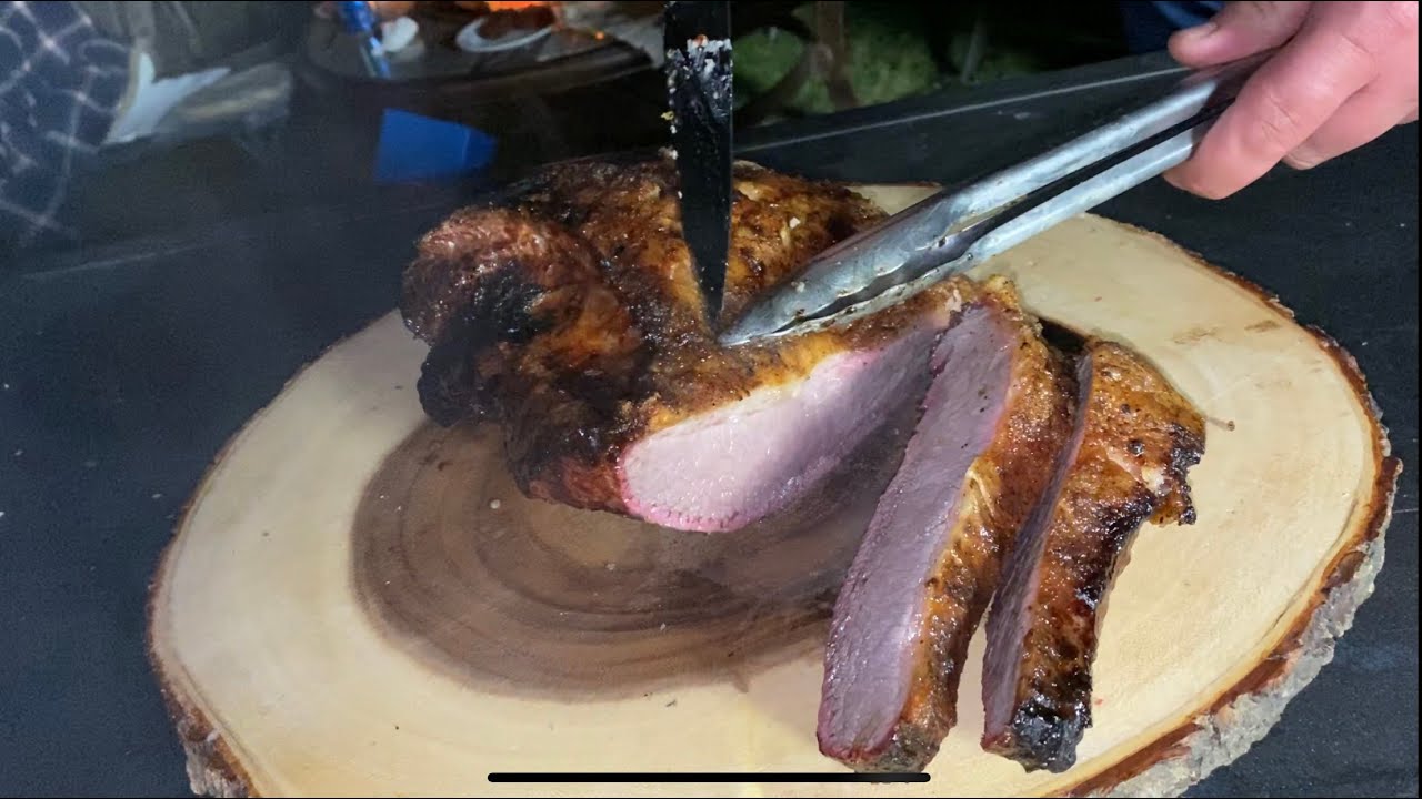 Texas Style Brisket & Shish Kebab on Smoker YouTube
