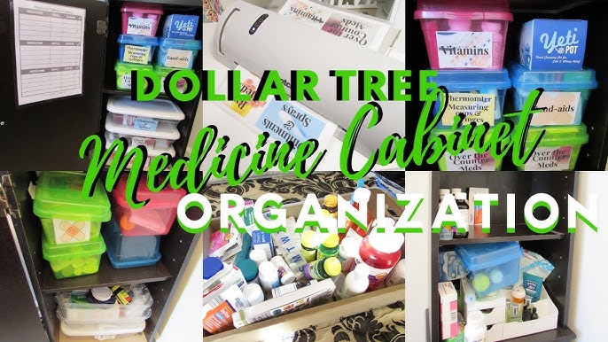 Cabinet Cure: Organizing the Medicine Cabinet – livesimplybyannie