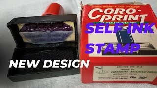 New Style Custom Self inking Stamp #stampfactory