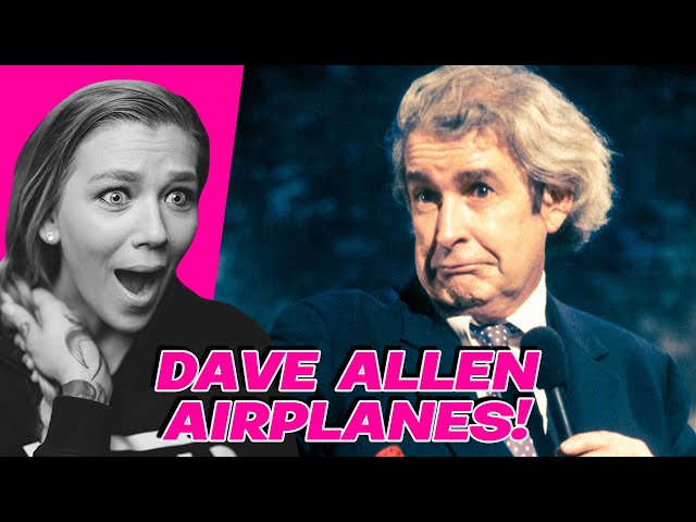 AMERICAN REACTS TO DAVE ALLEN AIRPLANES | AMANDA RAE class=