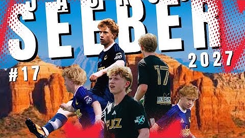 Jackson Seeber - Class of 2027 - 2025 Fall U19 MLS NEXT Season Highlights