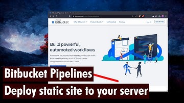 Bitbucket pipelines for deploying static sites