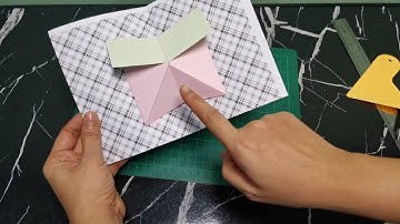 Pop Up Art/Illustration - How to make  pop up frames in a pop up card