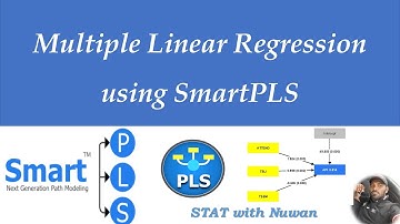 Multiple Linear Regression using SmartPLS #smartpls