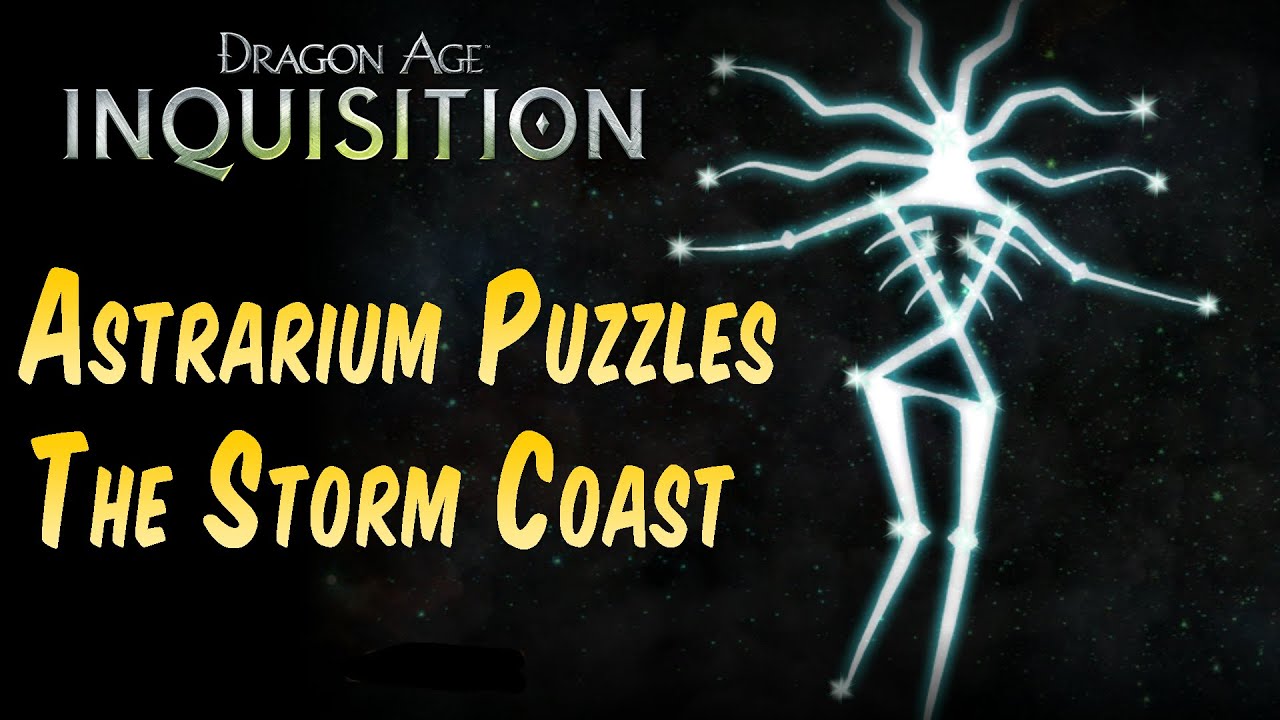Dragon Age Inquisition - All Astrarium Puzzle Solutions in The Storm Coast...