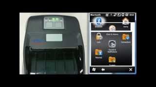Pair WinCE handheld device and Alpha 3R printer