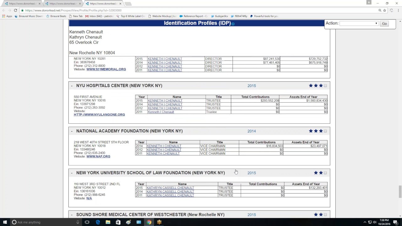 NPO Authority Finding Major Donors - Grant Writing Tool