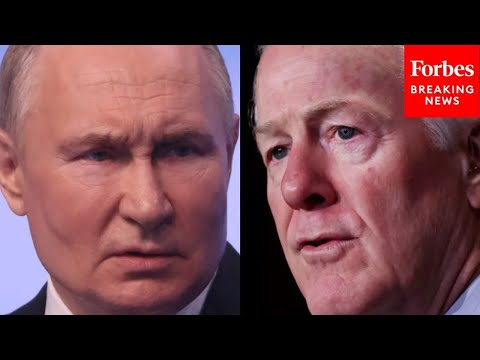 John Cornyn Questions Top Trump Administration Intel Officials About Russia's Sabotage In Europe