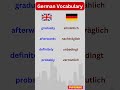 Learn German Vocabulary #german #languagelearning #phrases #vocabulary @deutschlernenmittina